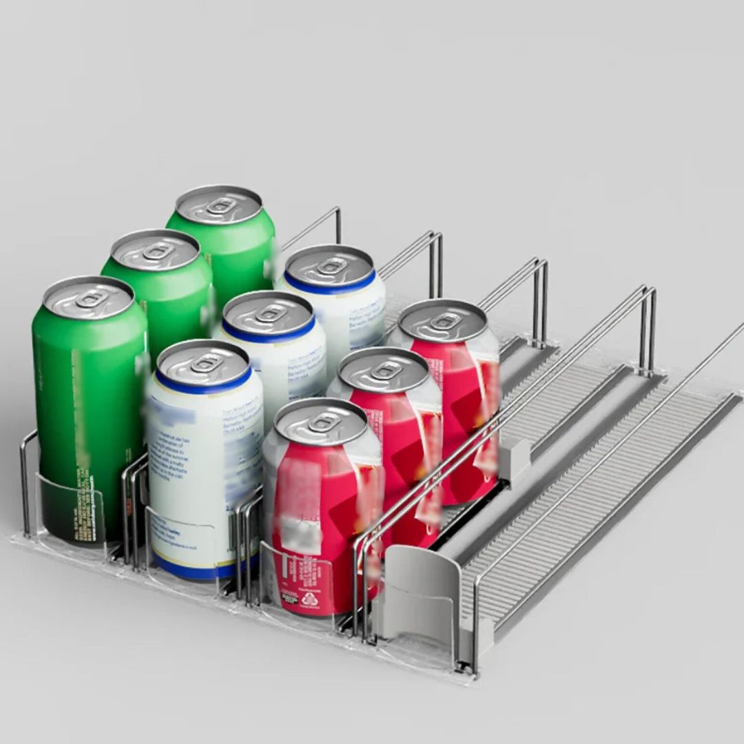 Spring Loaded Can Storage
