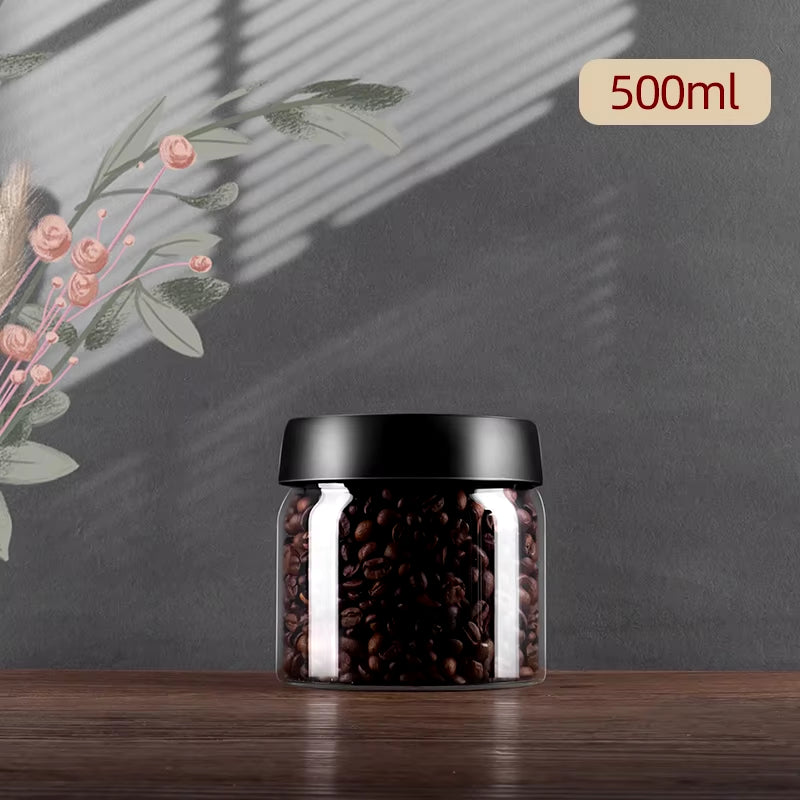 Vacuum Seal Coffee Jar