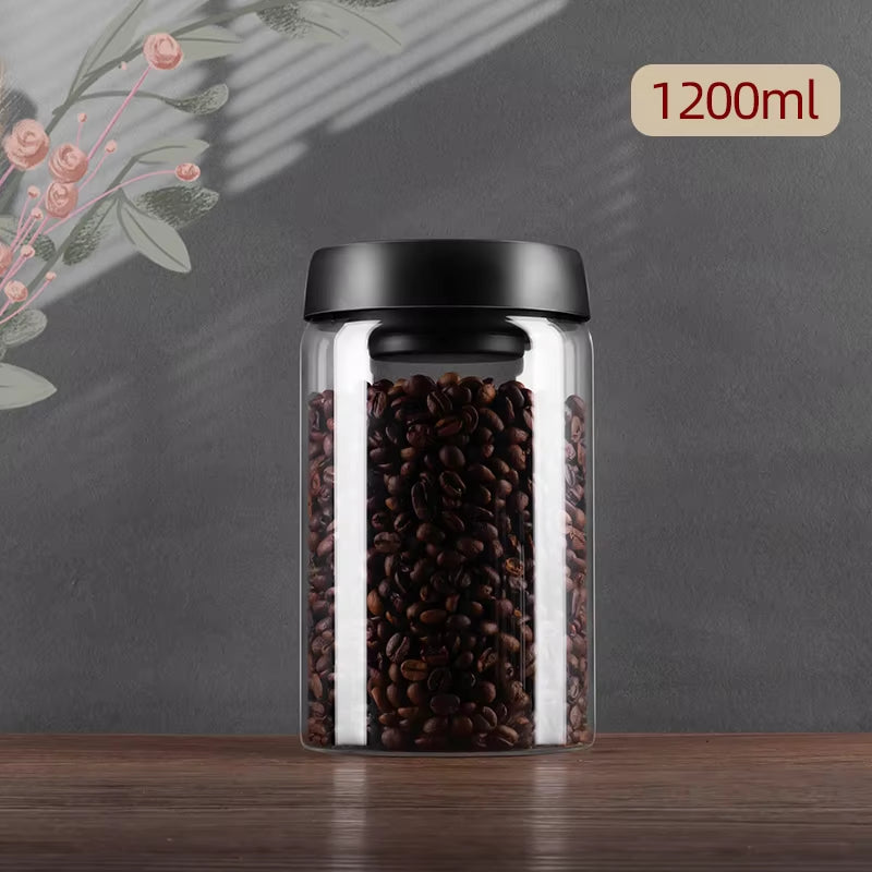 Vacuum Seal Coffee Jar