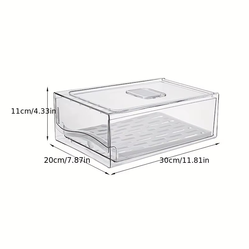 Fridge storage & organisation boxes