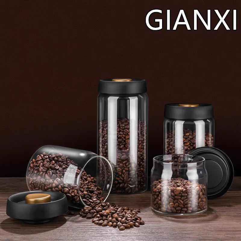 Vacuum Seal Coffee Jar
