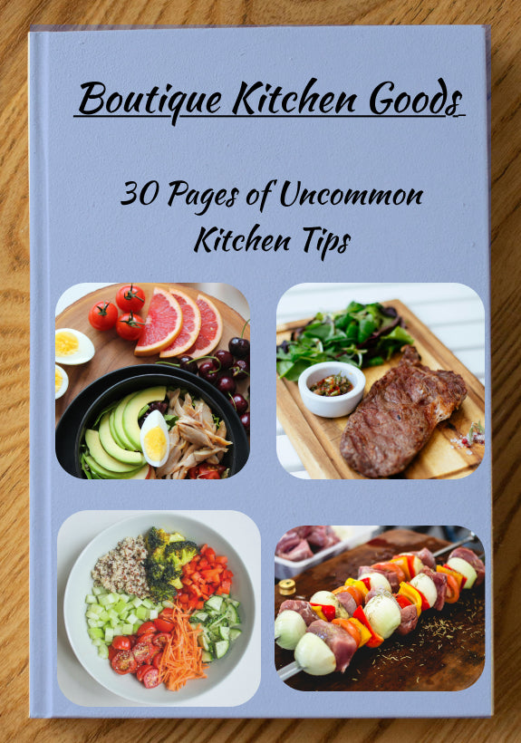 FREE: 30 Pages of Uncommon Kitchen Tips (E-Book)
