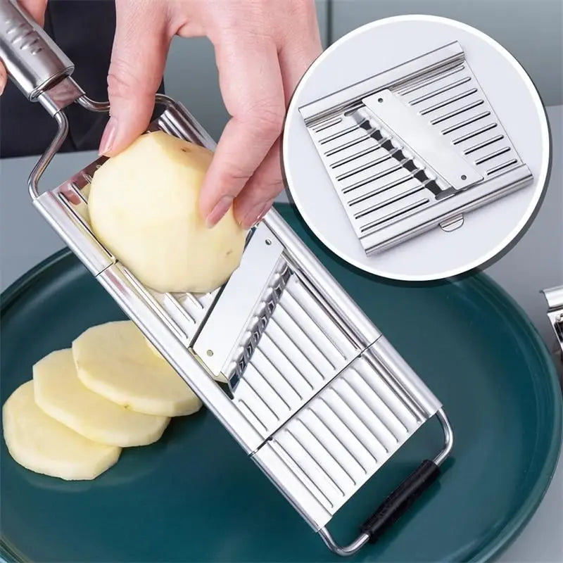 4 In1 Stainless Steel Vegetable Slicer