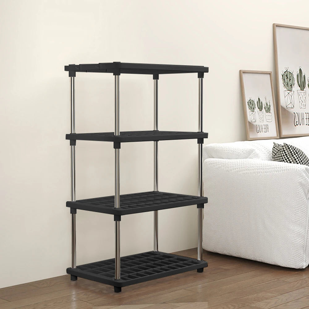 4 tier multi level storage rack