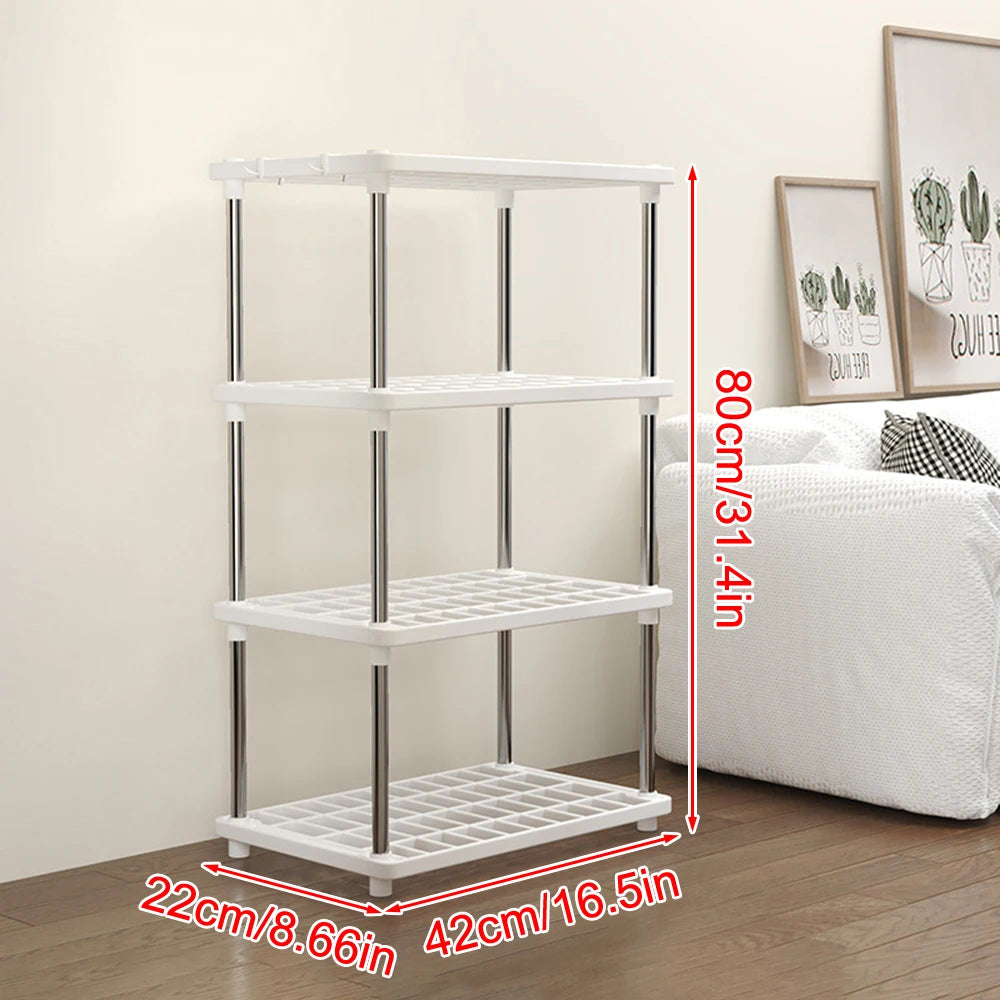 4 tier multi level storage rack