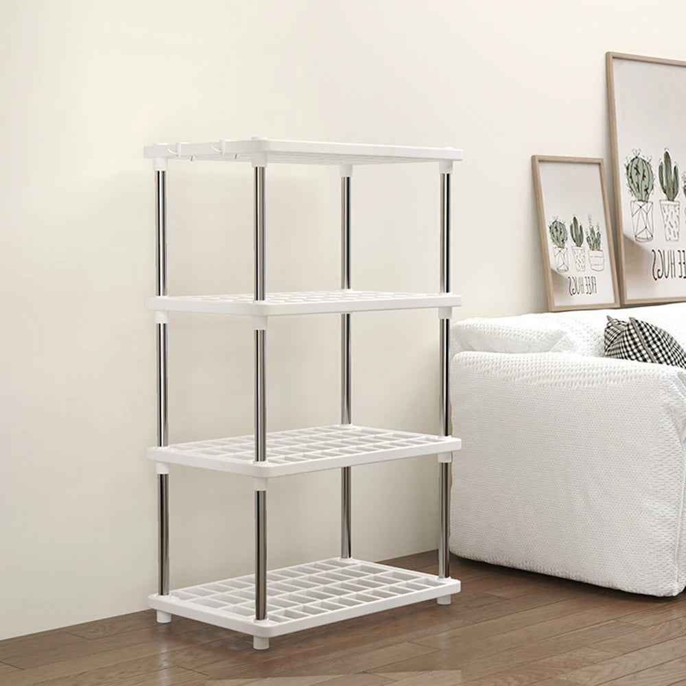 4 tier multi level storage rack