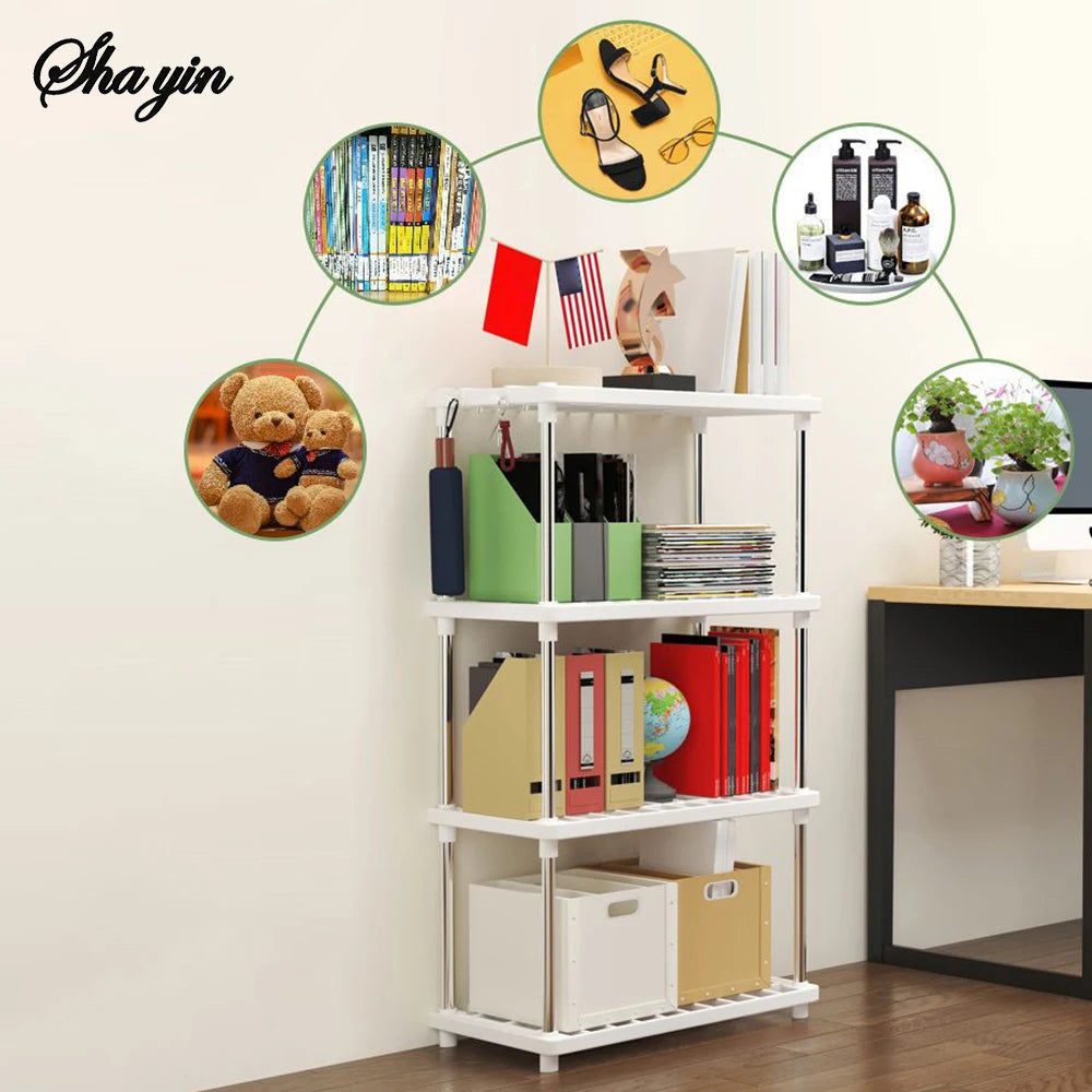 4 tier multi level storage rack