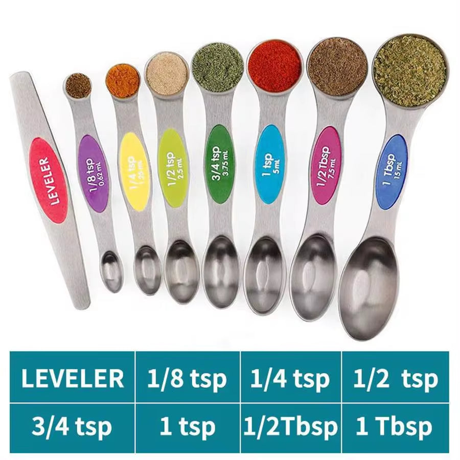 Magnetic Measuring Spoon Set