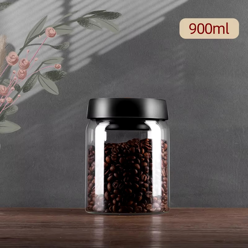 Vacuum Seal Coffee Jar