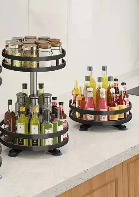 Rotating spice rack 
