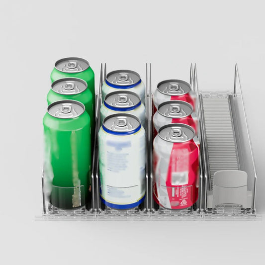 Spring Loaded Can Storage