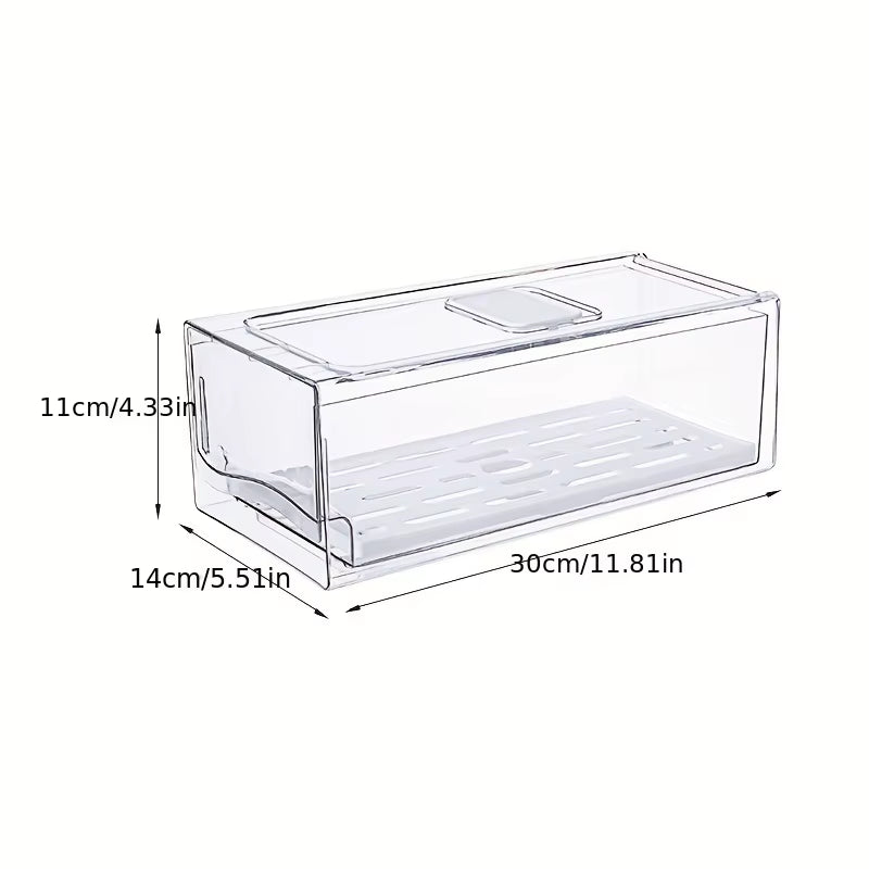 Fridge storage & organisation boxes
