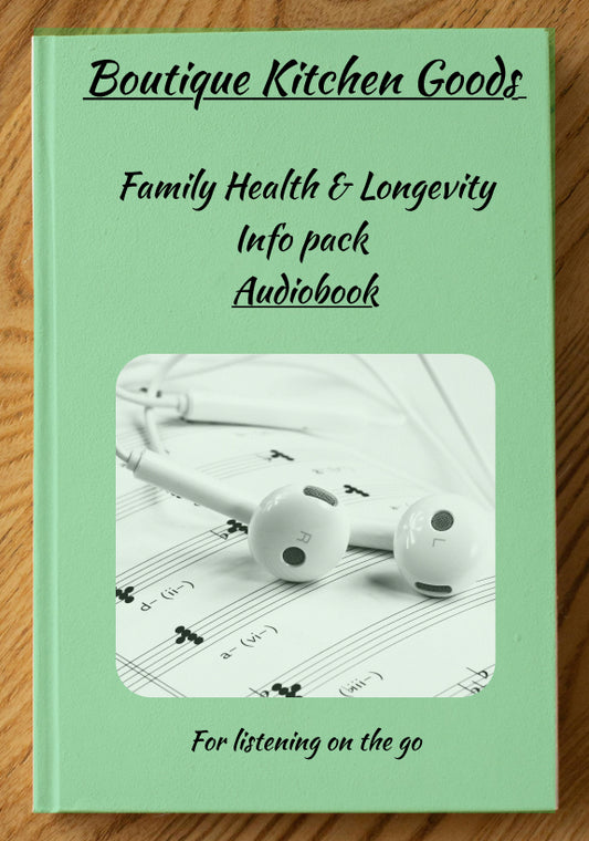 Family Health and Cooking Info Pack Audio Files
