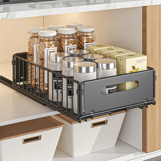 Easy Sliding Pull Out Kitchen Drawer