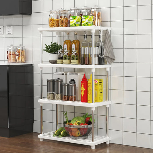 4 tier multi level storage rack